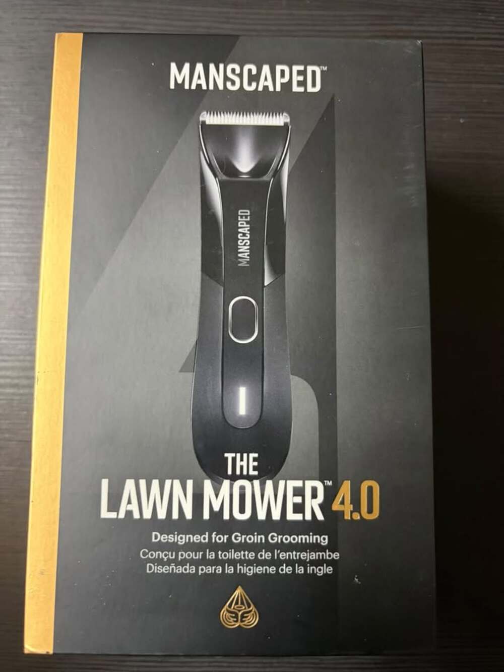Manscaped The Lawn Mower 4.0 Electric Trimmer in Black (Sealed)